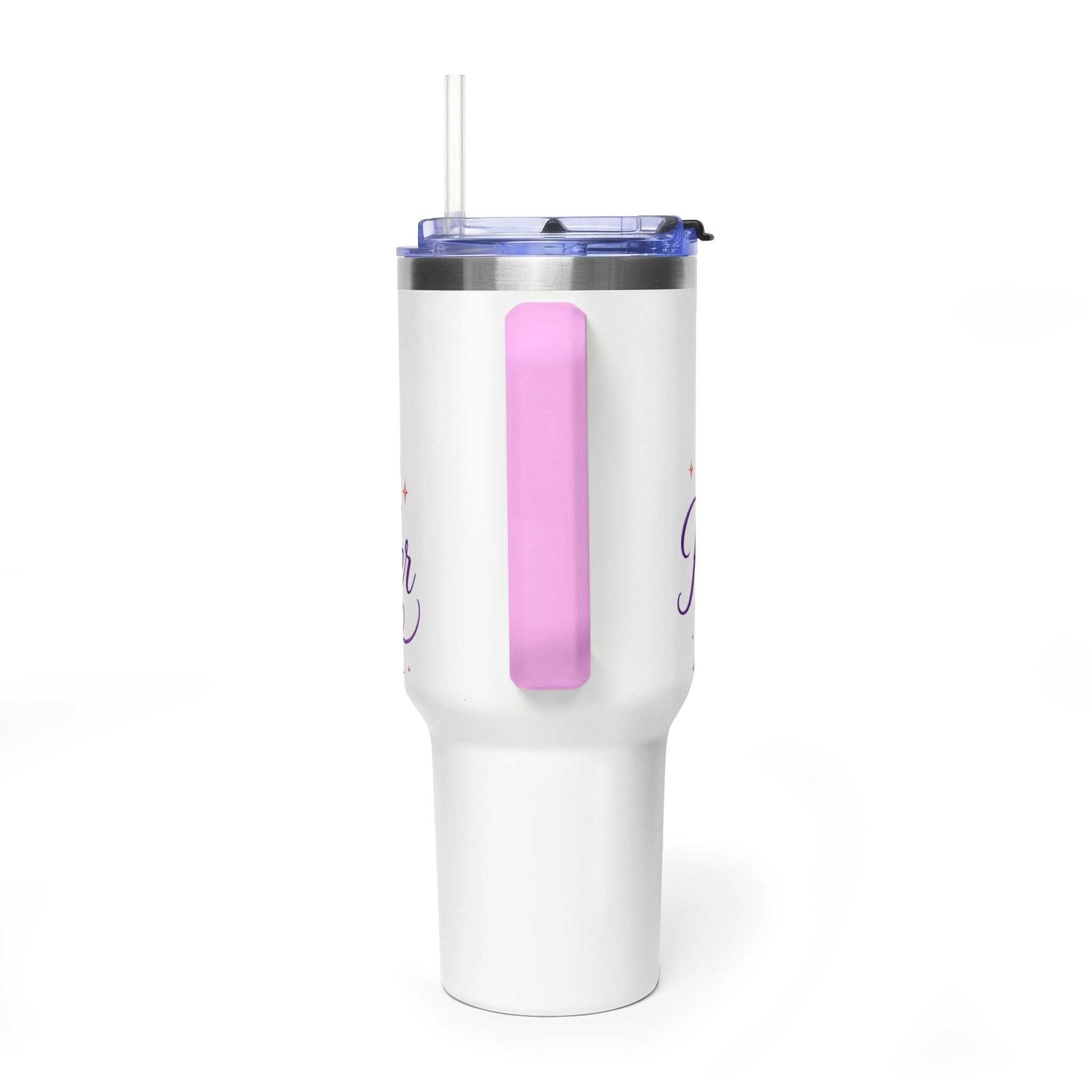 Personalized Princess Crown Tumbler 40oz | Custom Name Thermal Tumbler