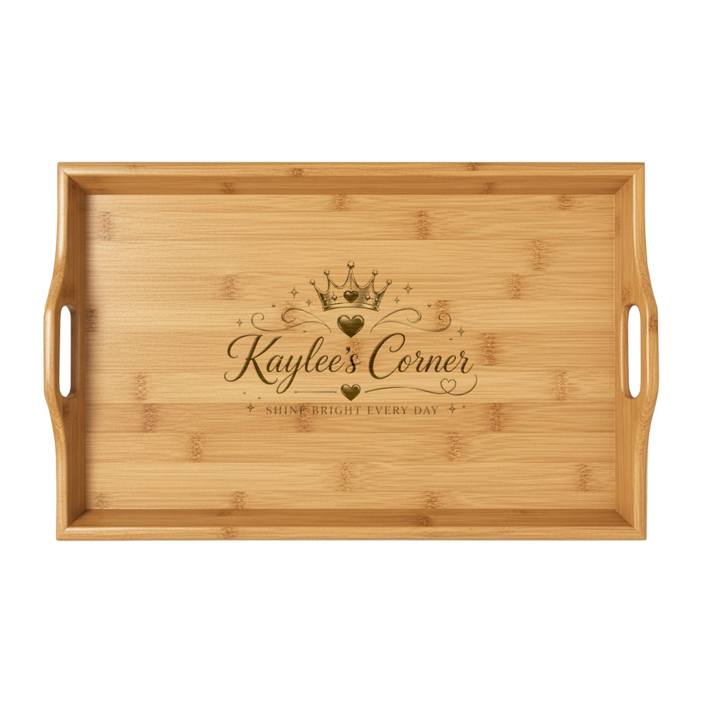 Bamboo Serving Tray (Engraving)