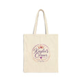 Kaylee’s Corner Canvas Tote Bag — Cute Crown Logo Market Grocery Bag
