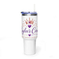 Personalized Princess Crown Tumbler 40oz | Custom Name Thermal Tumbler
