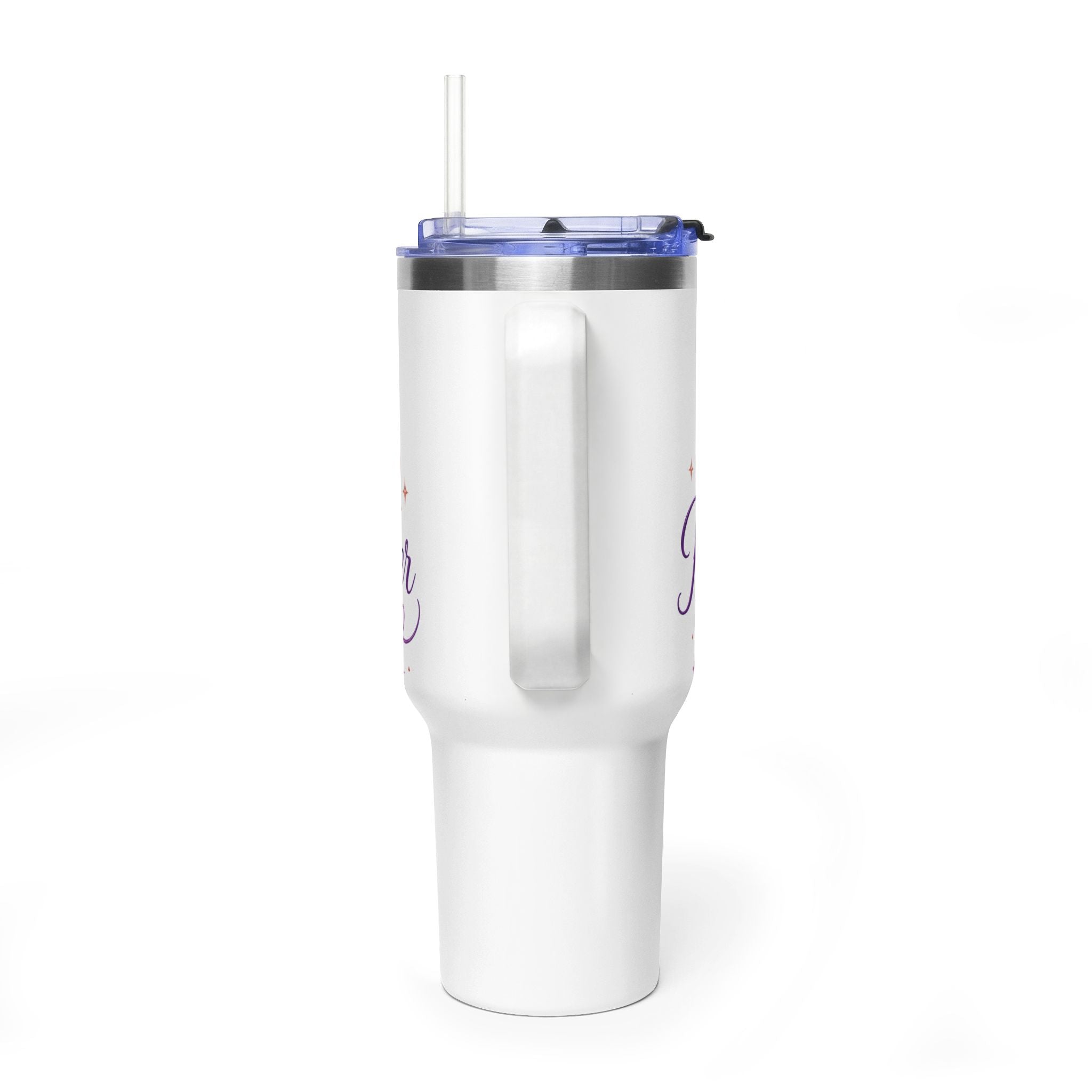 Personalized Princess Crown Tumbler 40oz | Custom Name Thermal Tumbler
